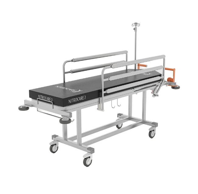 Nitrocare Azur SD 17 Тележка-каталка немагнитная для МРТ