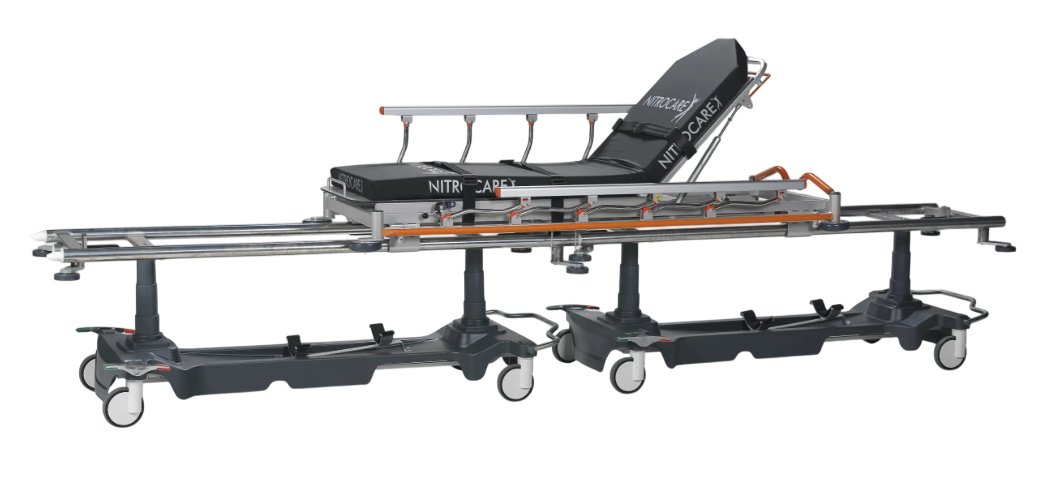 NITROCARE NTCR SD06 Каталка трансферная из нержавеющей стали