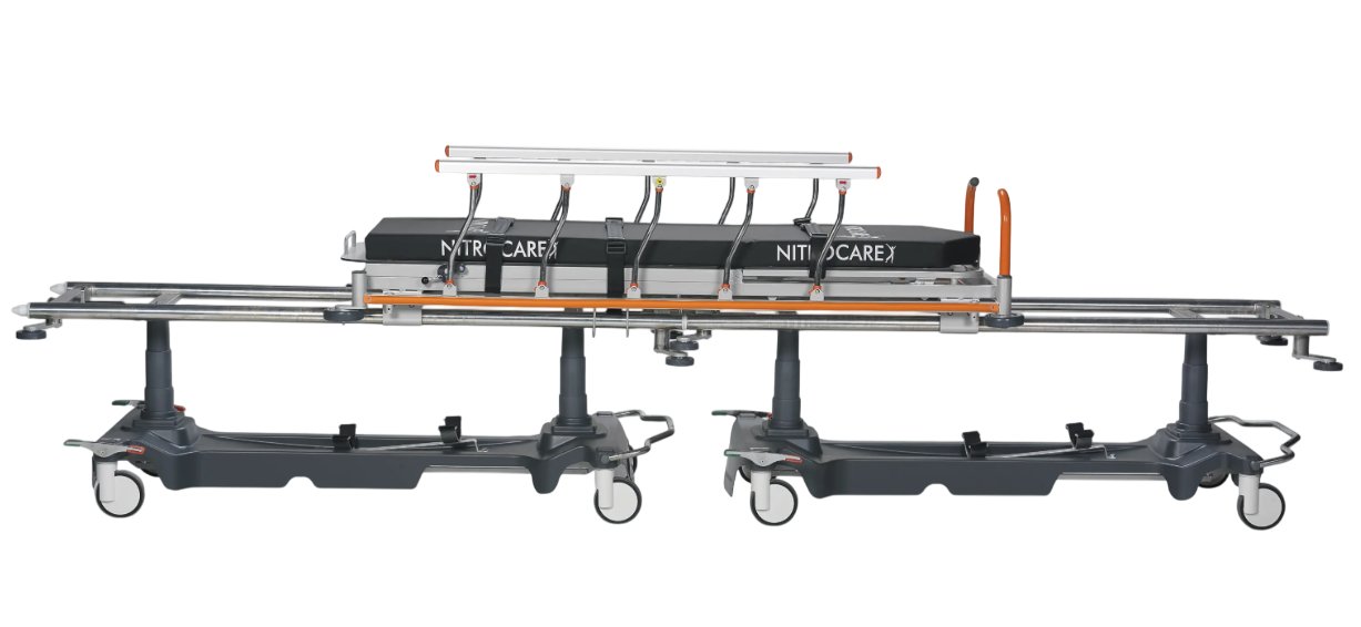 NITROCARE NTCR SD06 Каталка трансферная из нержавеющей стали