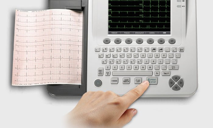 EDAN Express/SE-1201 ЭКГ - 12-канальный электрокардиограф 