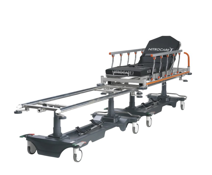 NITROCARE NTCR SD06 Каталка трансферная из нержавеющей стали