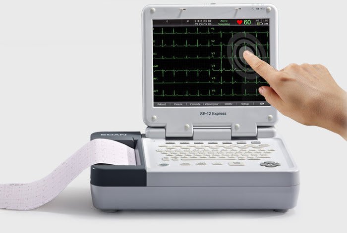 EDAN Express/SE-1201 ЭКГ - 12-канальный электрокардиограф 