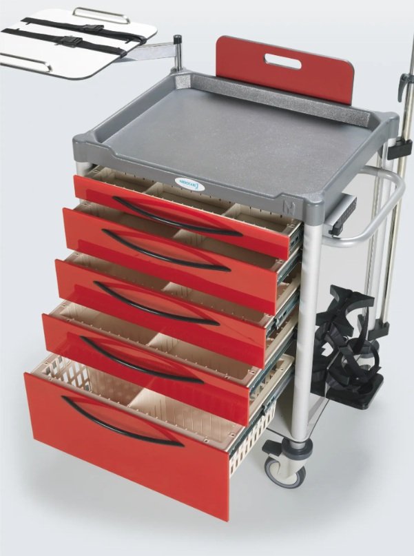 NITRO NTHM 112 Тележка для реанимации